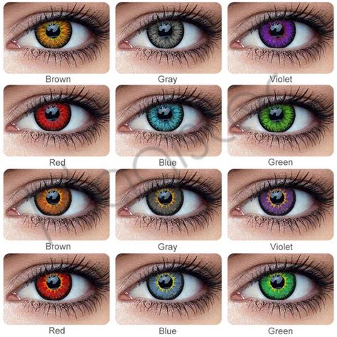 600+ Colored Contact Lenses For Sale